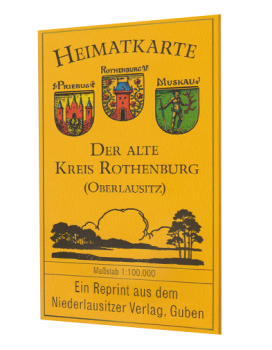 Heimatkarte "Der alte Kreis Rothenburg (Oberlausitz)"