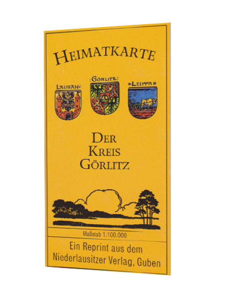 Heimatkarte Der alte Kreis Görlitz