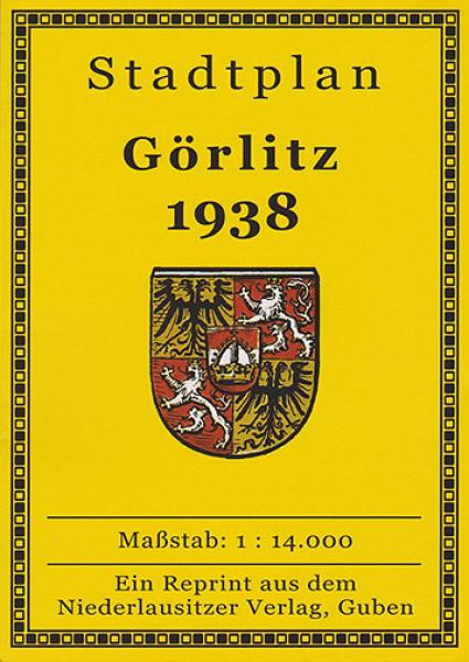 Historischer Stadtplan Görlitz 1938