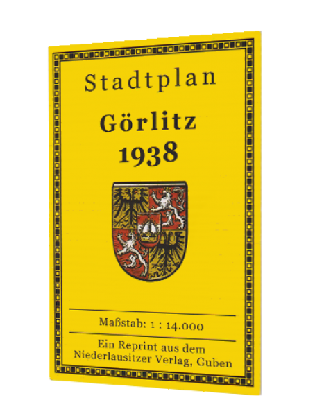 Historischer Stadtplan Görlitz 1938